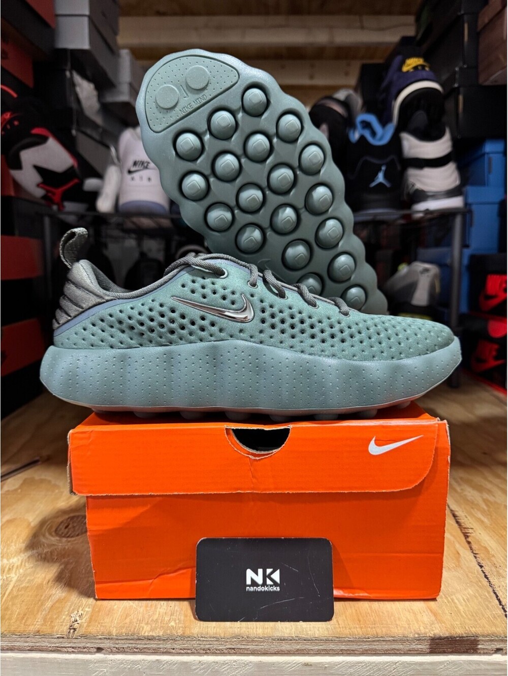 Nike Mind 002 'Camo Green' HQ4308-300 BRAND NEW MENS SIZE 10